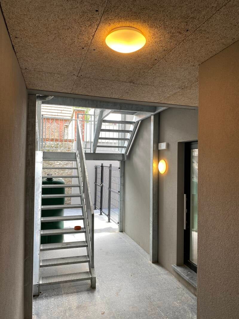 Pose d'éclairages - Stambruges