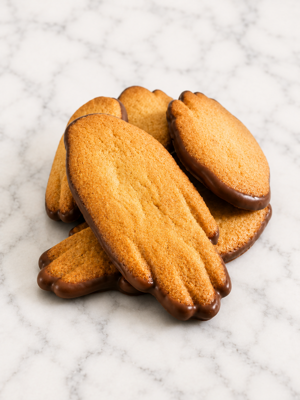 Antwerpse handjes met melkchocolade