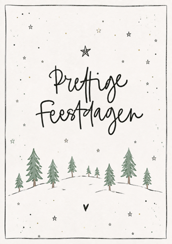 Kaart 3 - Prettige Feestdagen