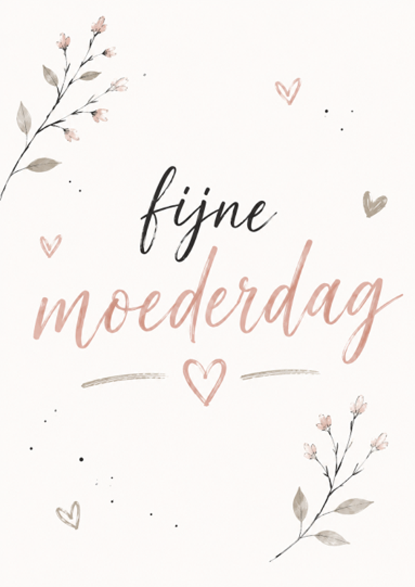 Kaart 9 - Fijne Moederdag