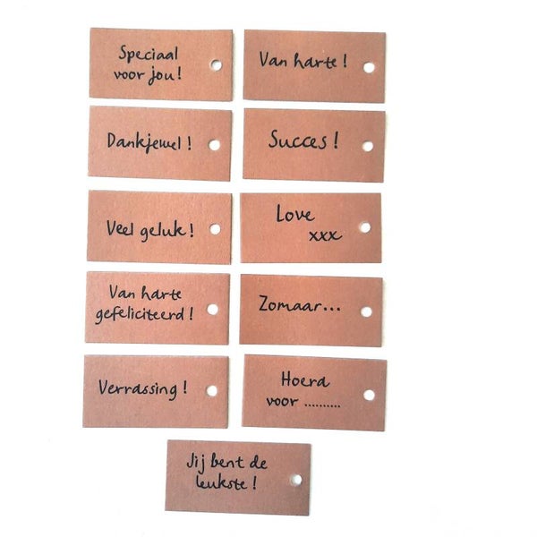 Kleine kaartjes