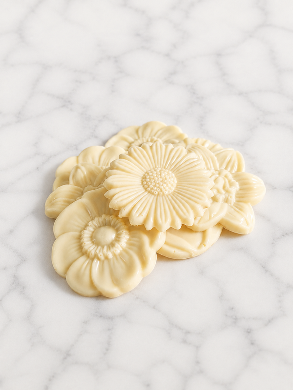 Witte chocolade karakken