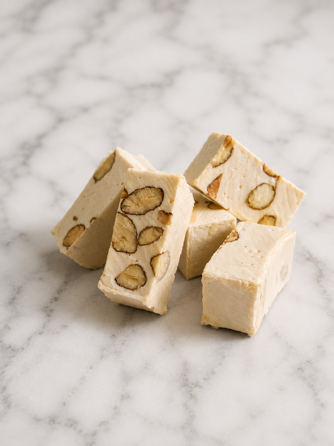 Zachte nougat natuur