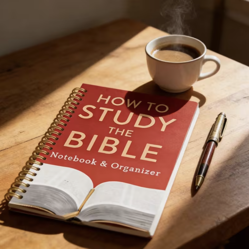 Bible Reading Plan Book – Red & Gold Edition