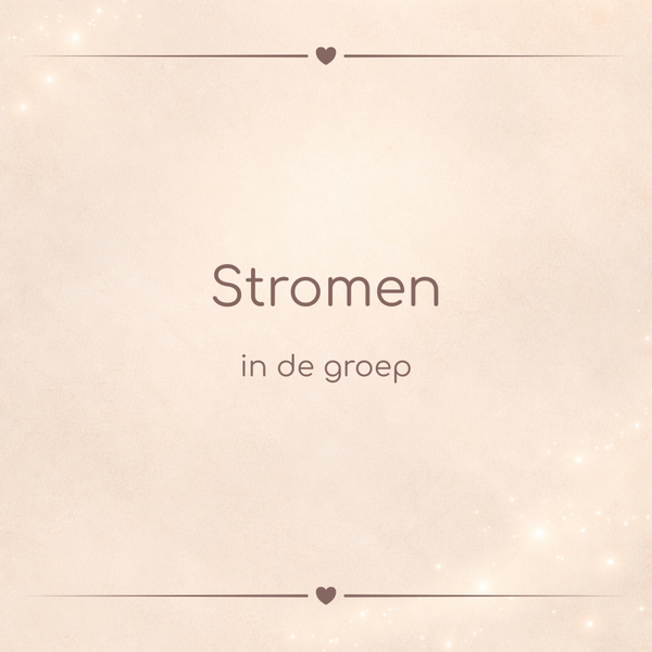 Stromen in de groep