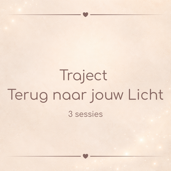 Traject Terug naar jouw Licht - 3 sessies