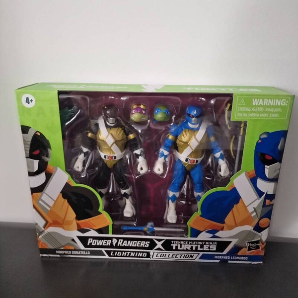 Hasbro Tmnt x Power rangers Leonardo and Donatello