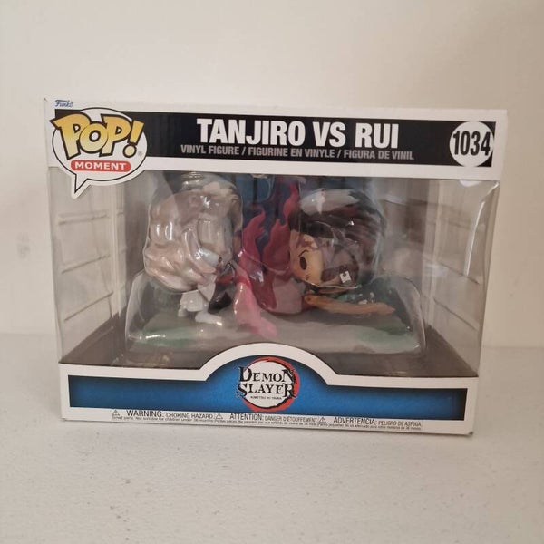 Demon slayer Tanjiro vs rui 1034