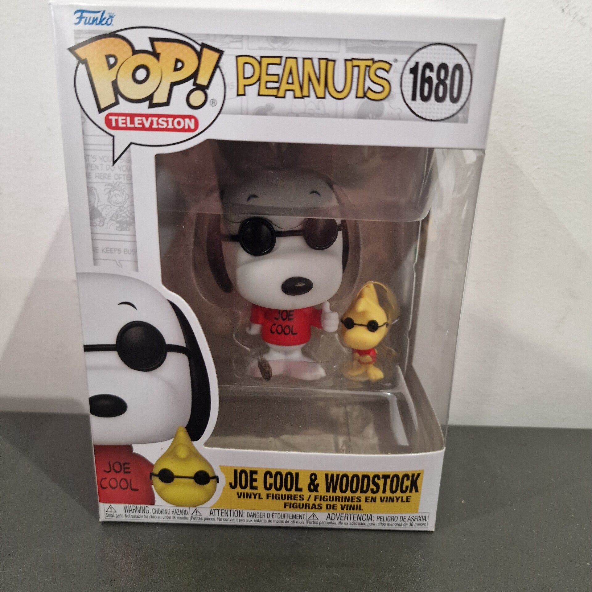 Peanuts Joe Cool and Woodstock 1680