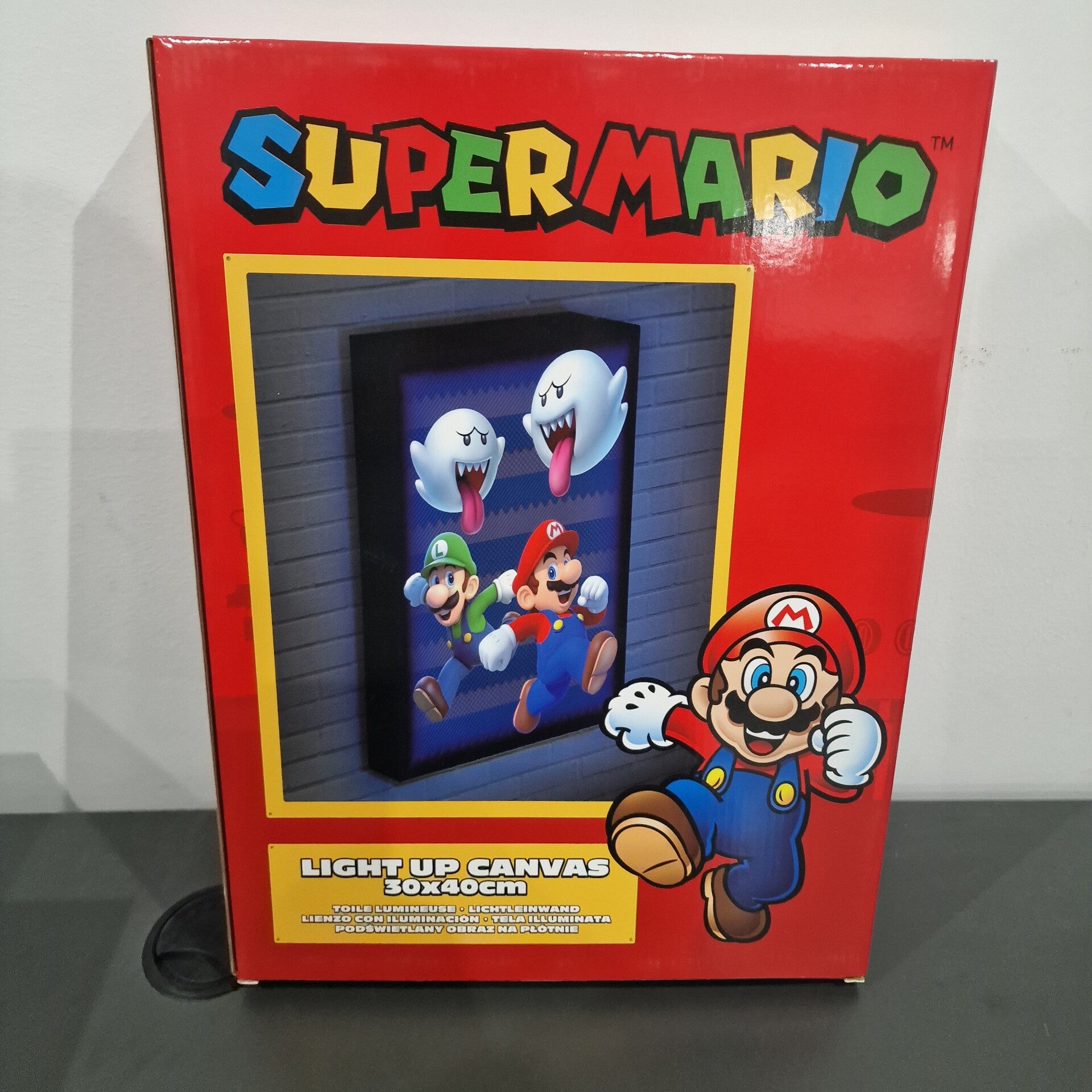 Light up Canvas Super Mario