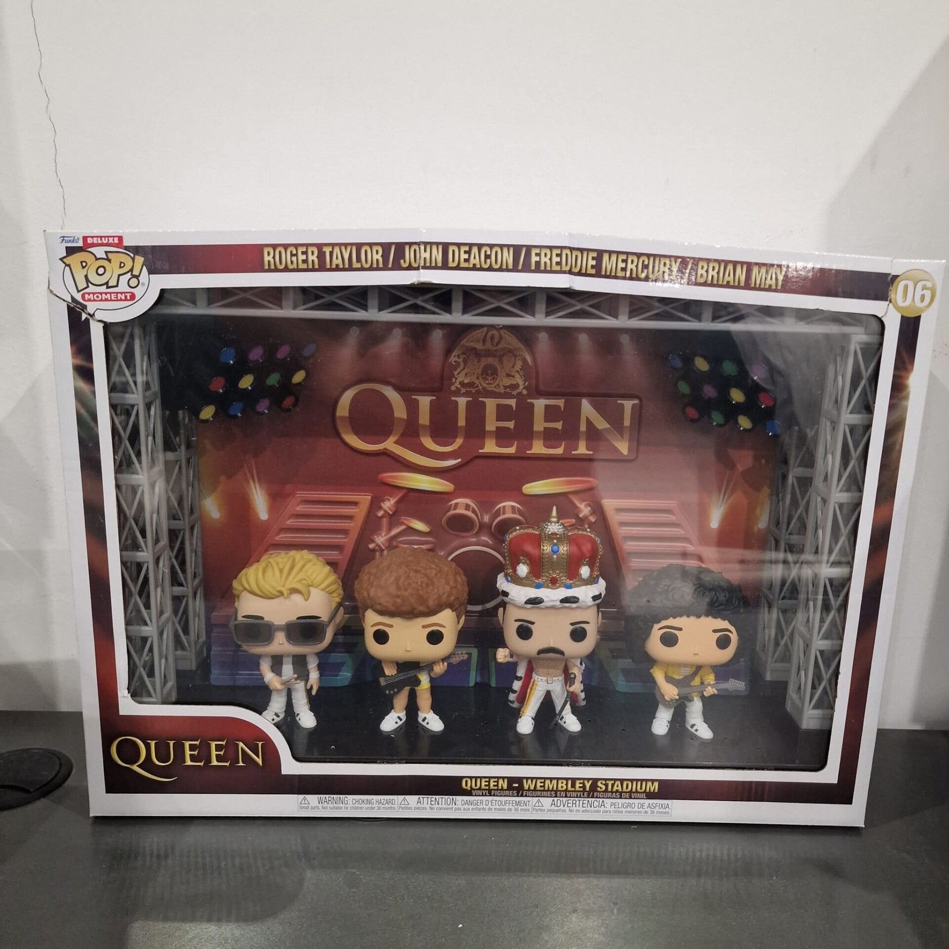 Queen Wembley Stadium Pop Moment(damaged box)