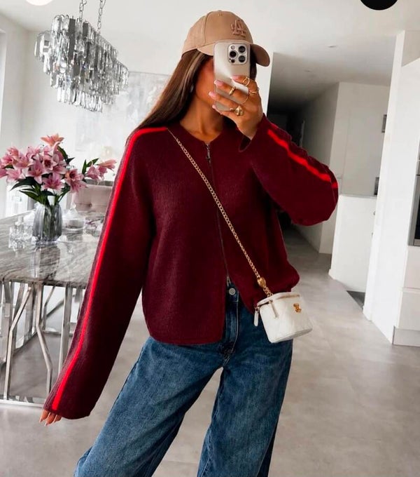 Lizzy Vest - Bordeaux