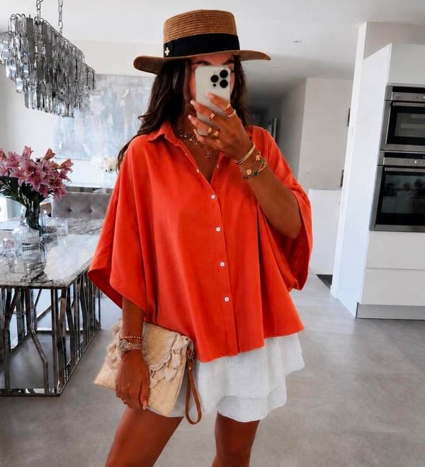 Amber Shirt - Koraal
