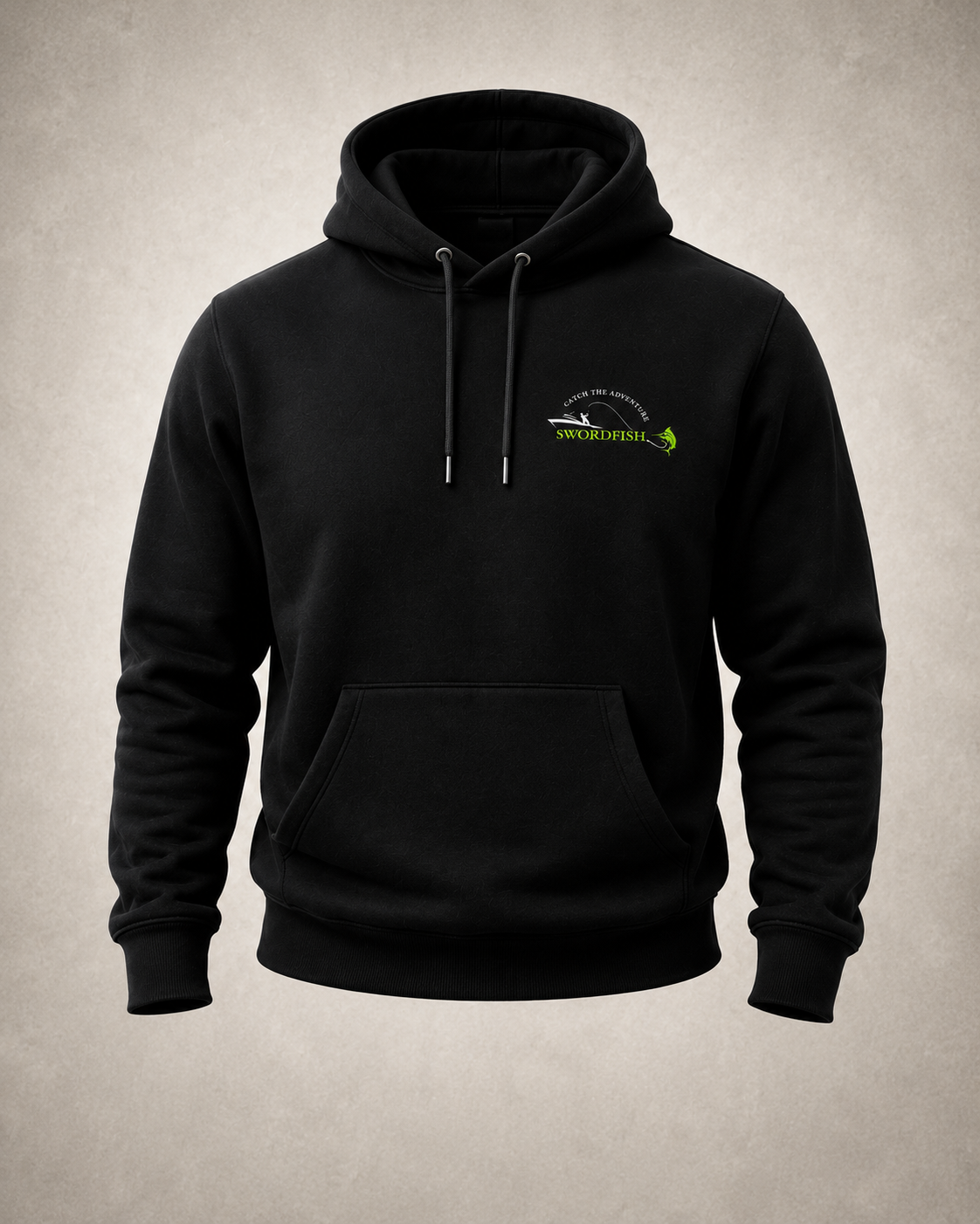 Swordfish Hoodie Zwart