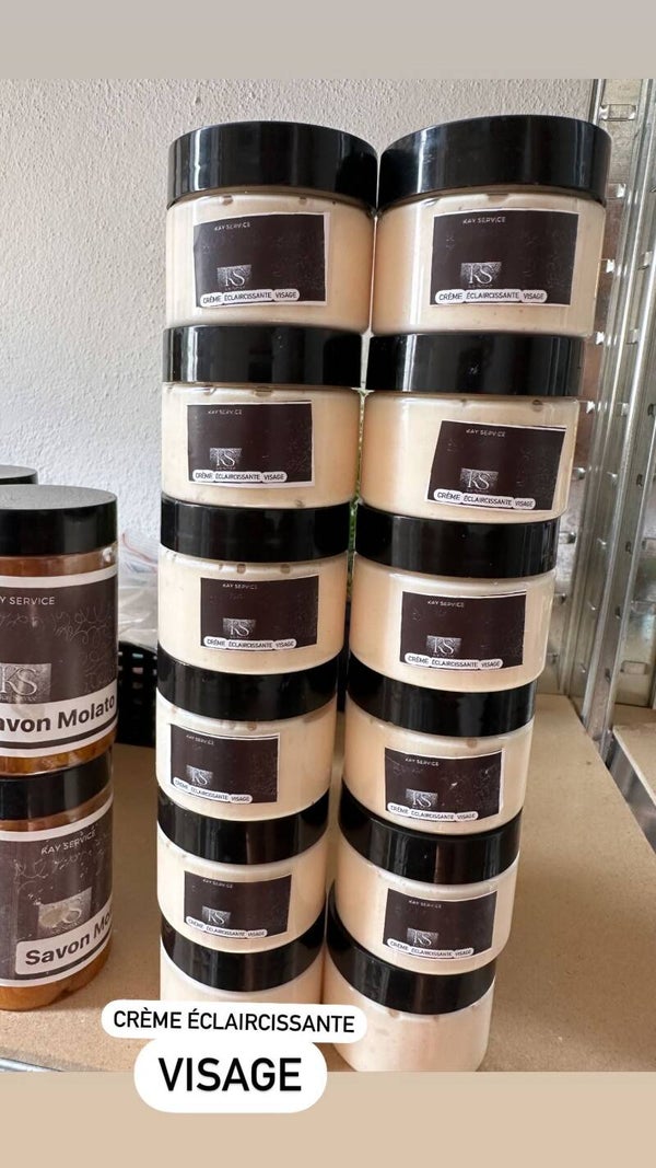 Crème éclaircissante visage