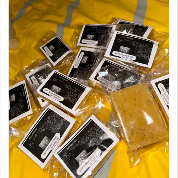 Savon au curcuma