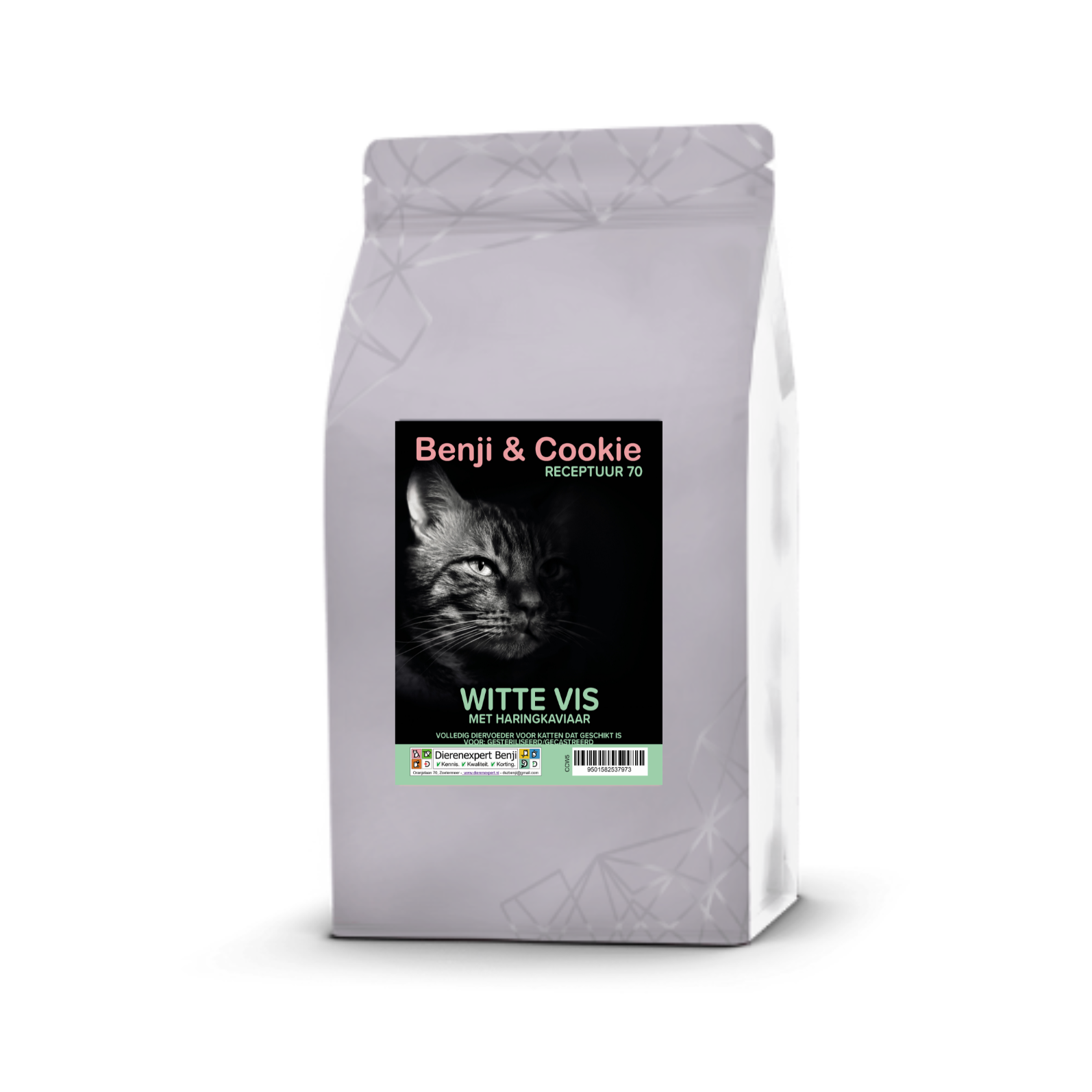 Receptuur Kat Adult Witvis & Haringkaviaar