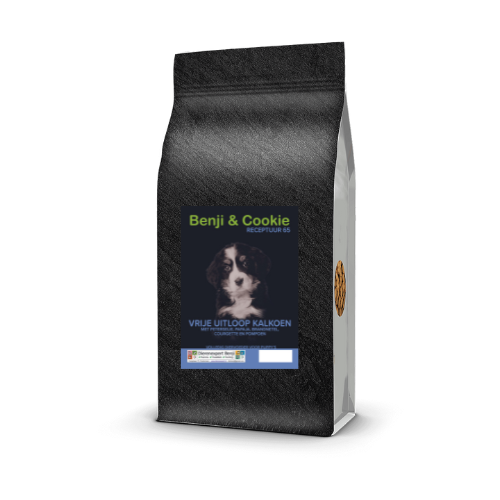 Receptuur Puppy Vrije Uitloop Kalkoen