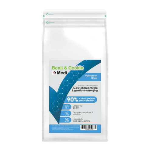 Benji & Cookie Medi Hond Gewicht & Gewricht