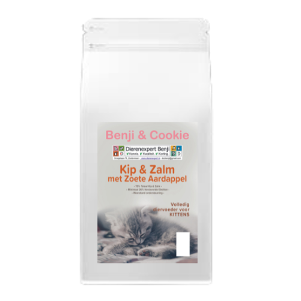 Graanvrij Kitten Kip & Zalm