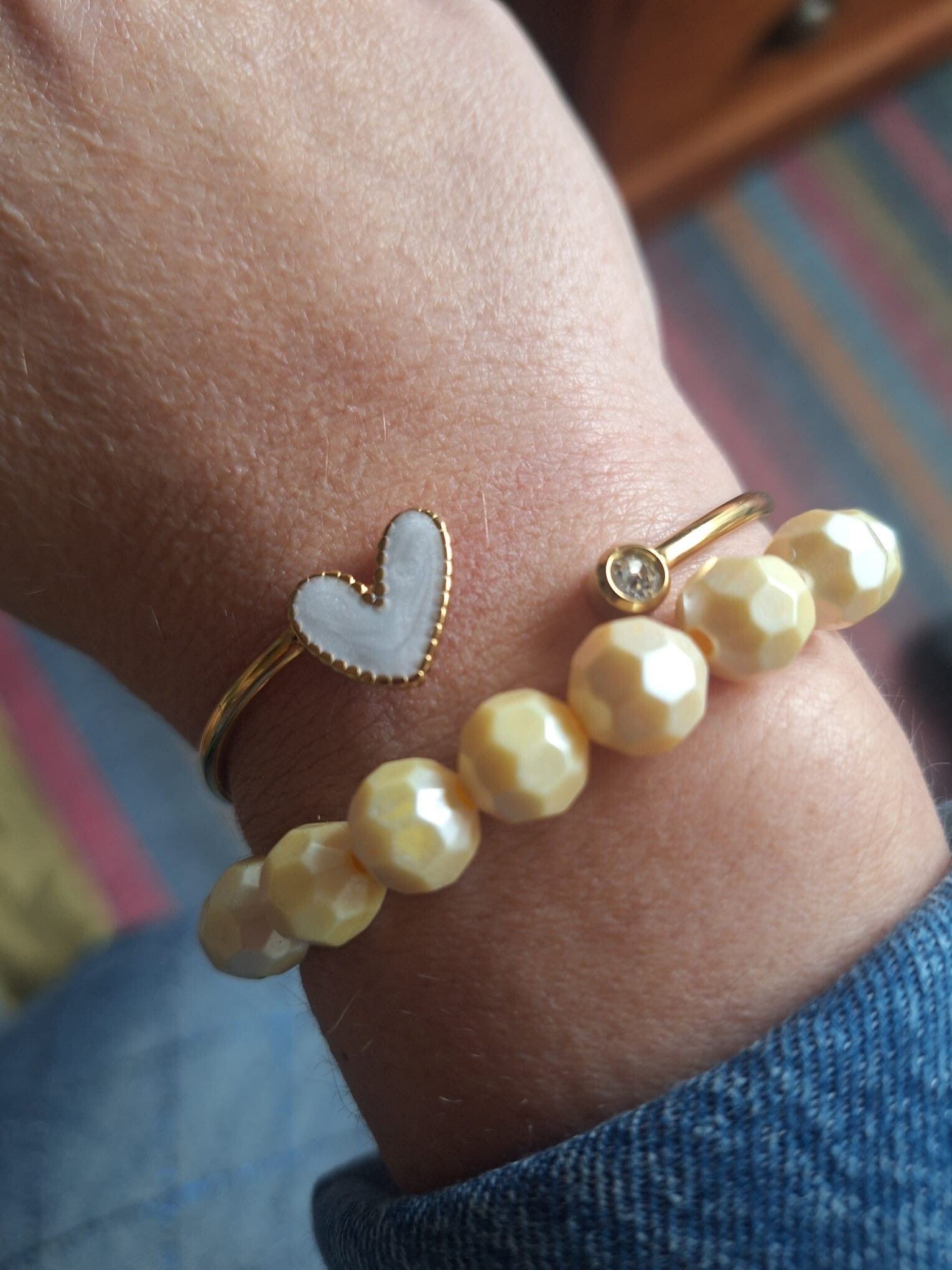 Bloom Crush Heart Armband