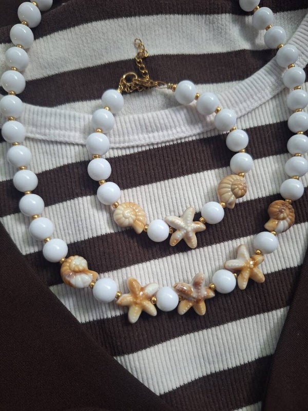 Summer Crush Ketting - Sea Life White