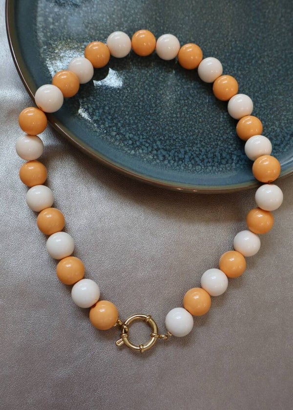 Ketting Ziss - Color Crush Creme Orange