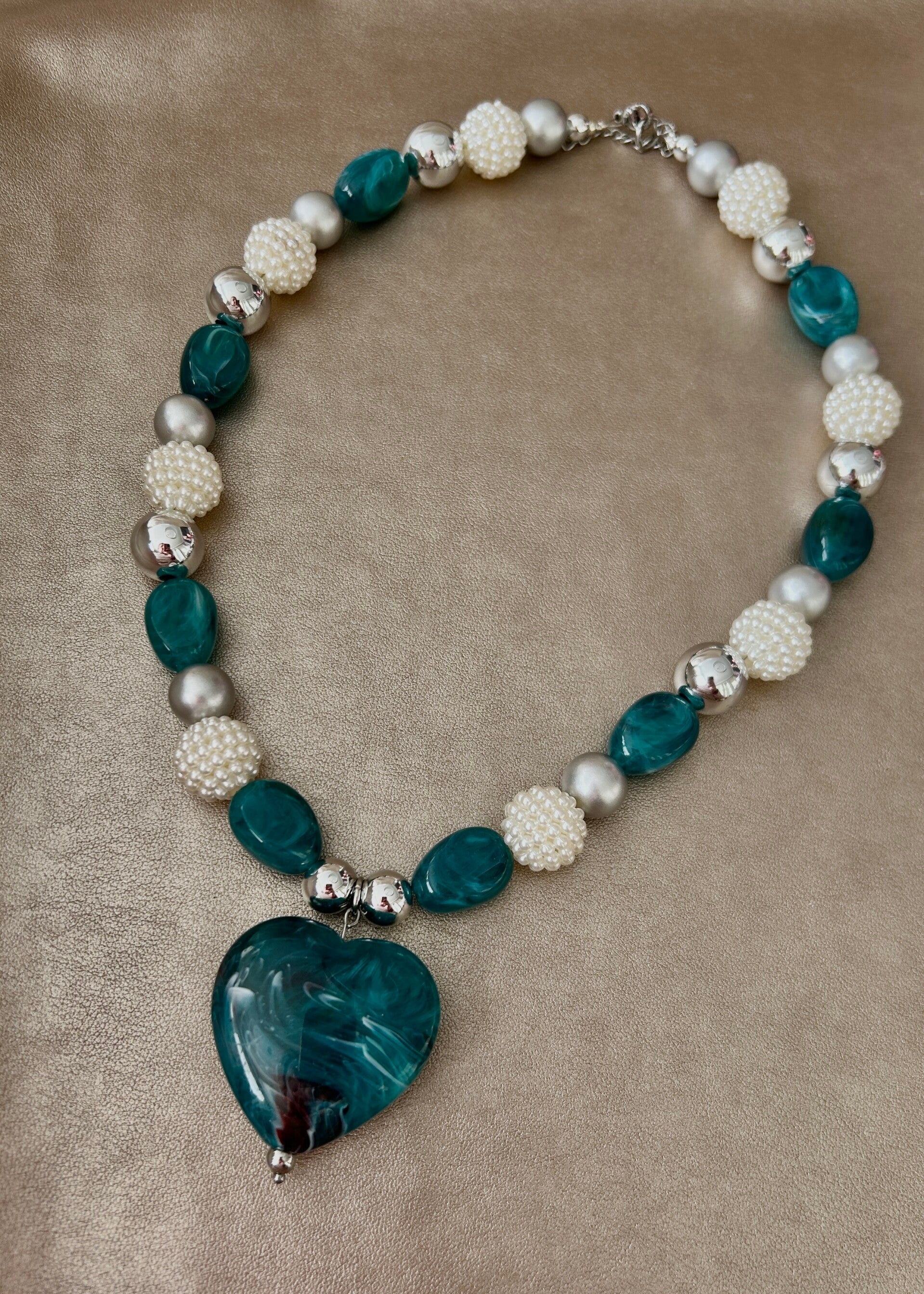 Ziss Party Set - Party Love Teal silver