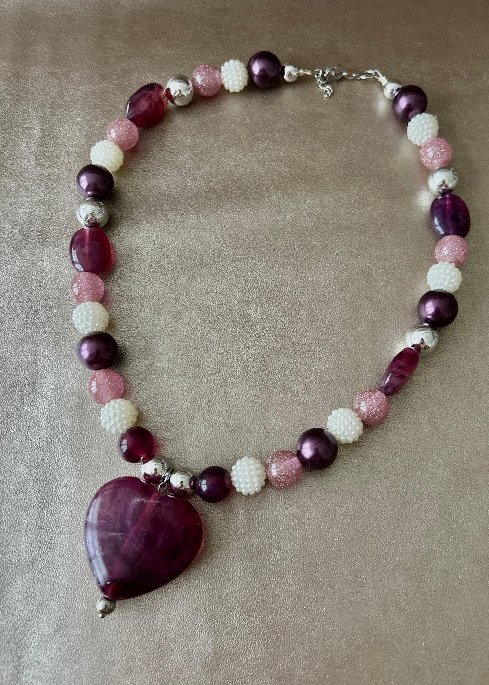 Ziss Party Set - Party Love Purple Silver