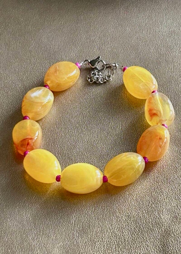 Bloom iris Armband