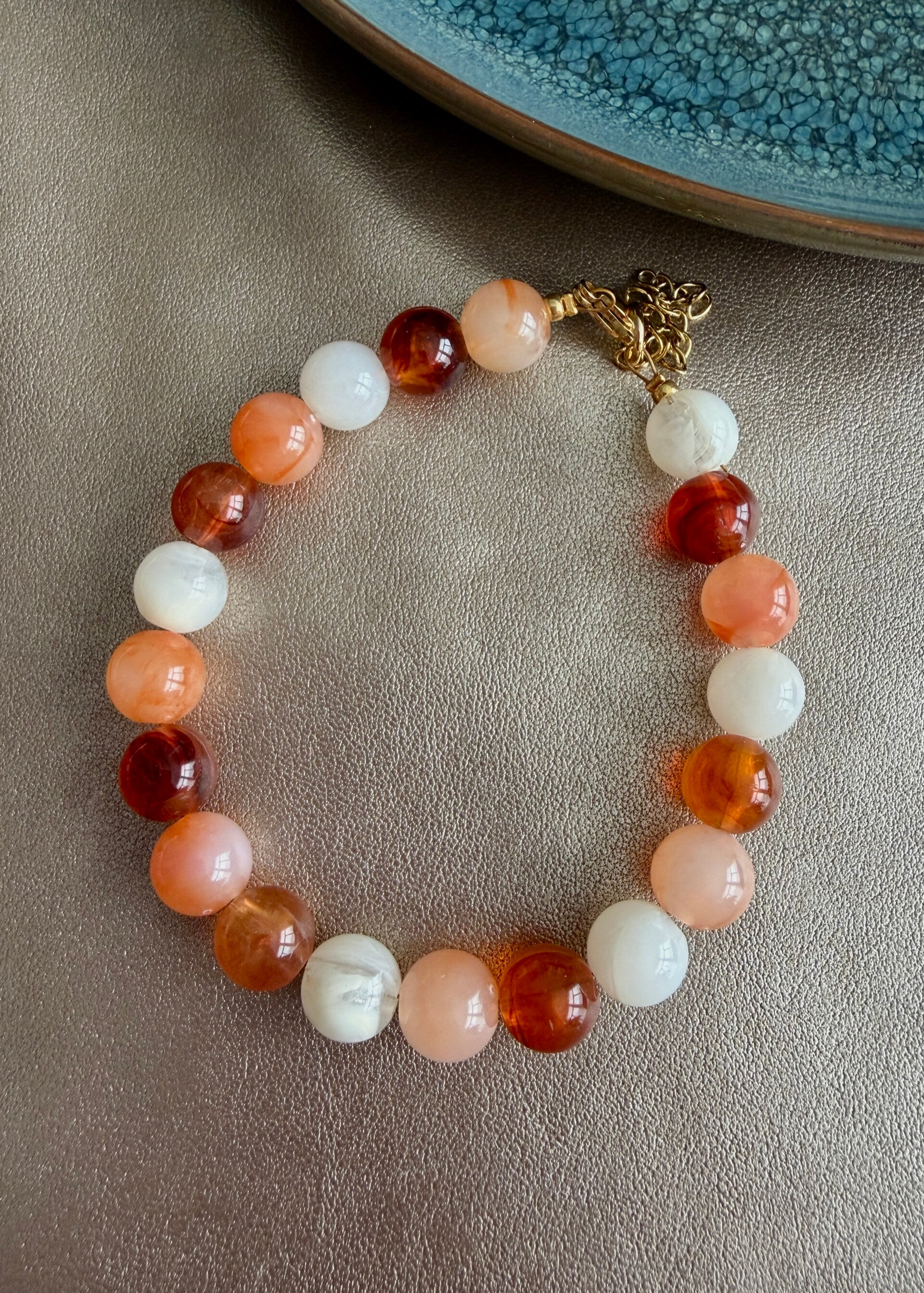 Autumn Glow - armband Amber