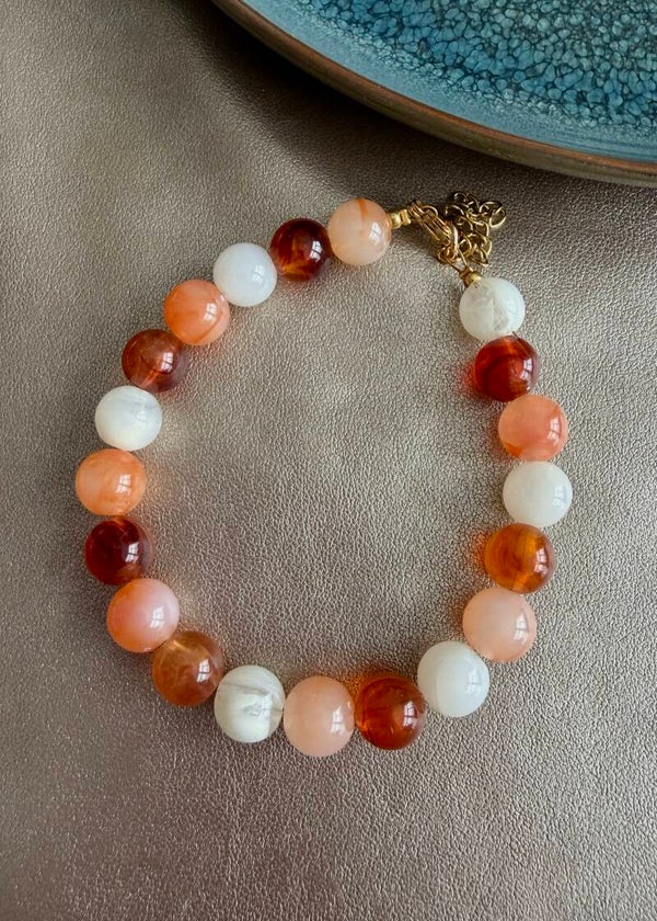 Autumn Glow - armband Amber
