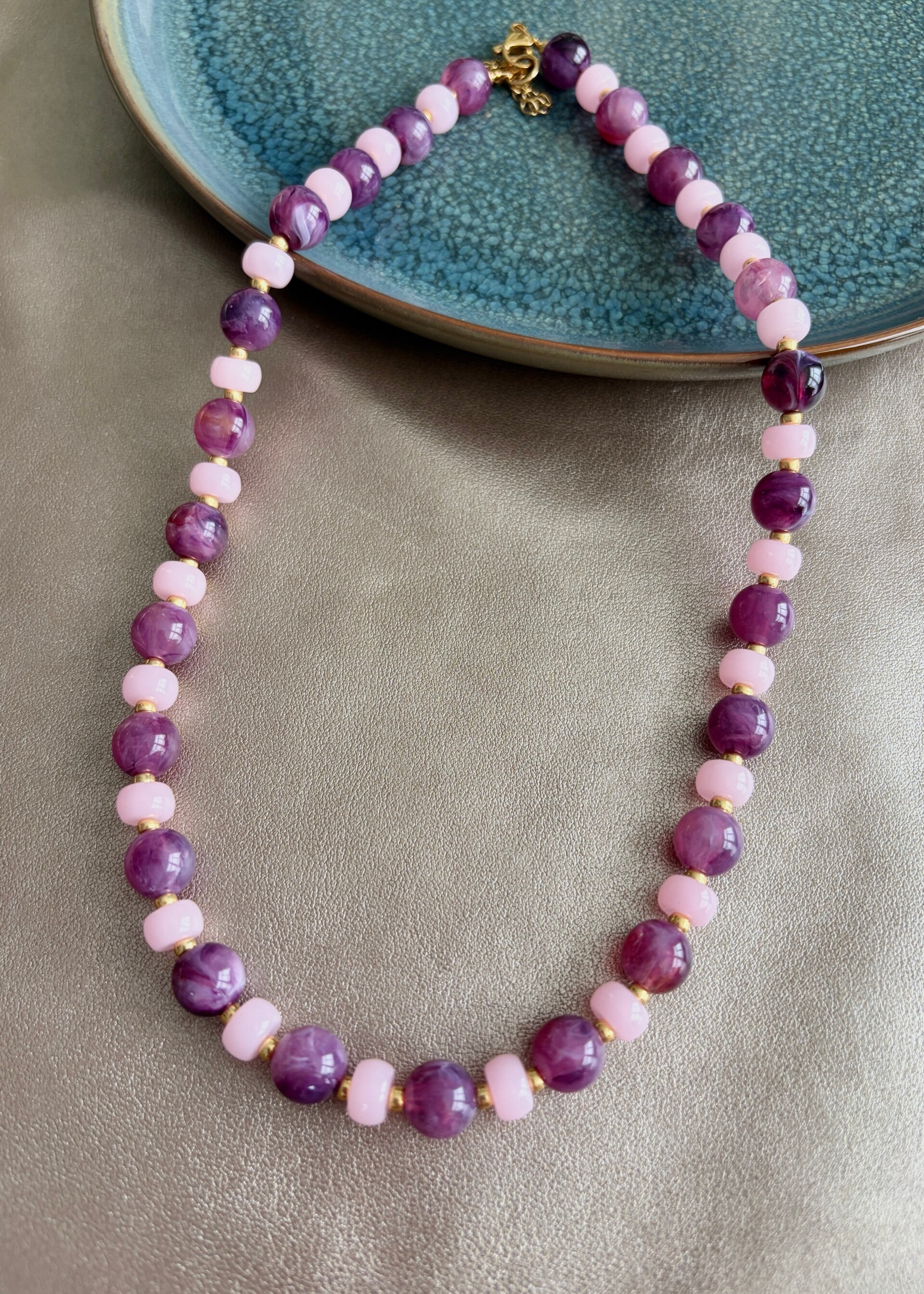 Autumn Glow - ketting Purple Love