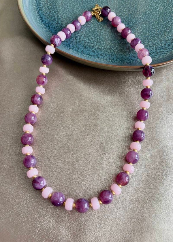 Autumn Glow - ketting Purple Love