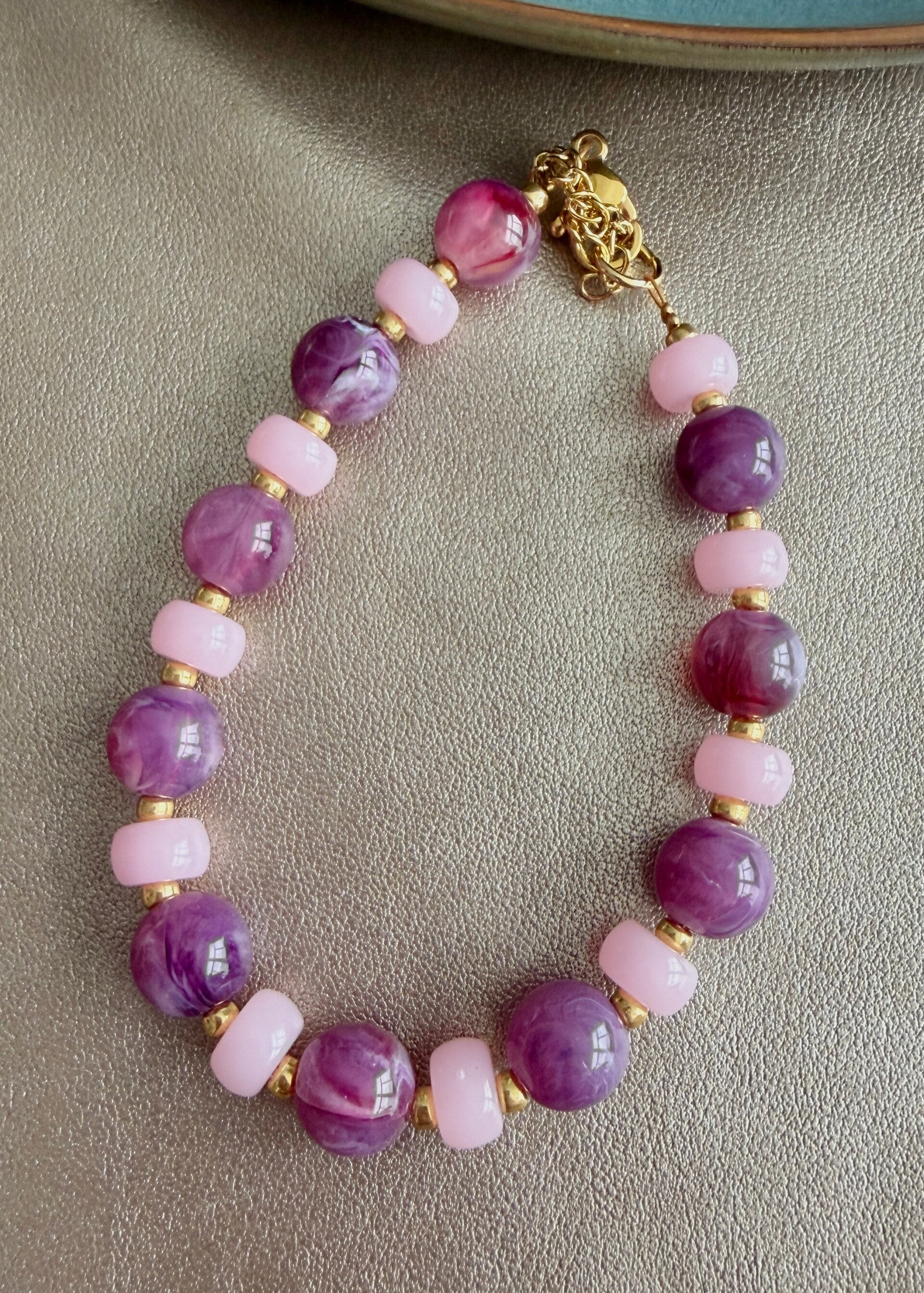 Autumn Glow - Armband Purple Love