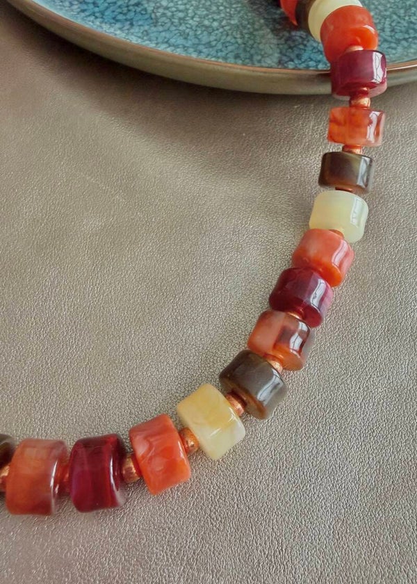 Autumn Glow - Armband Falling for you - herfstkleuren