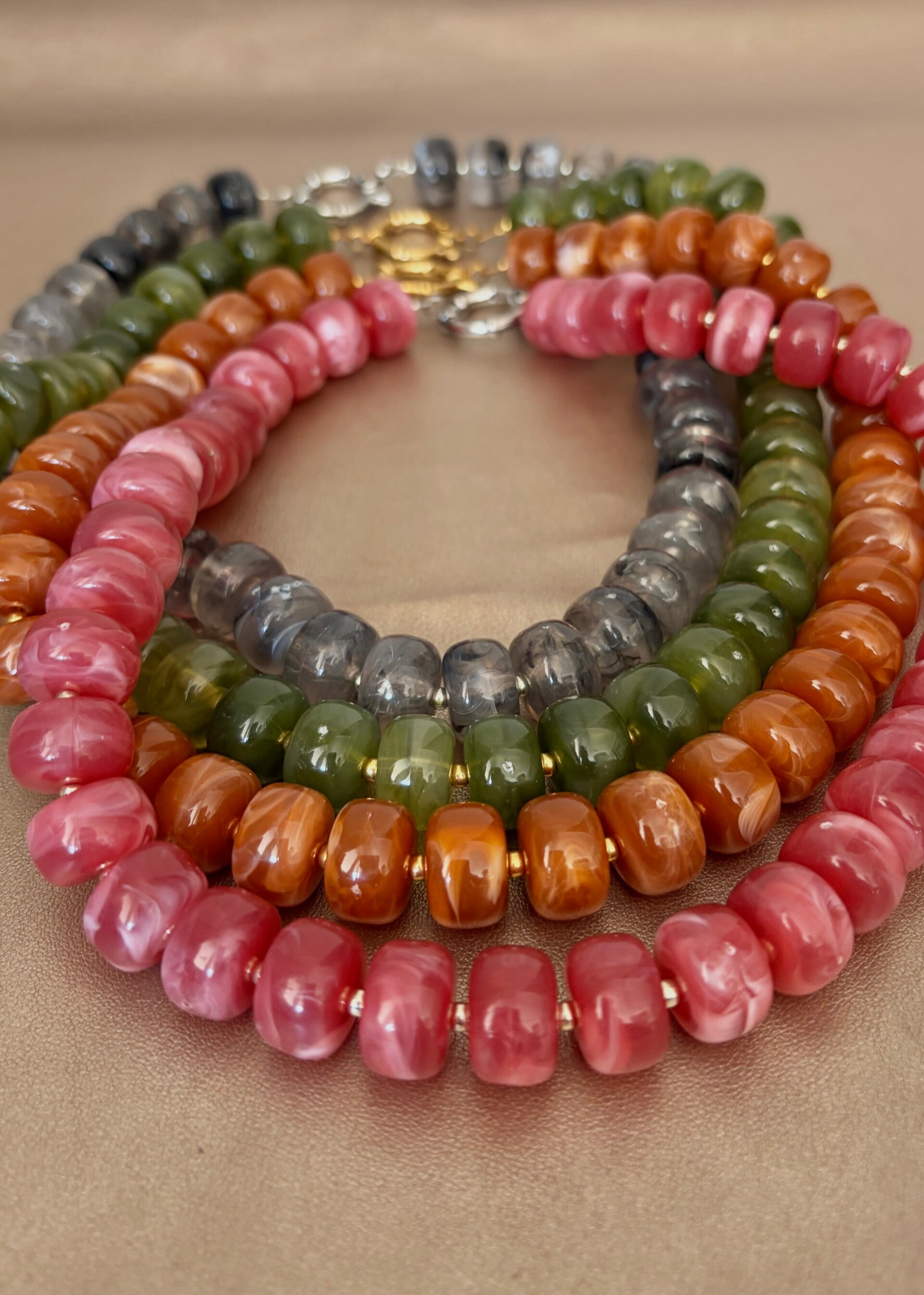 Autumn Glow - ketting Sweet Amber - diverse kleuren