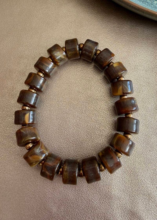 Autumn Glow - Armband falling for you - bruin
