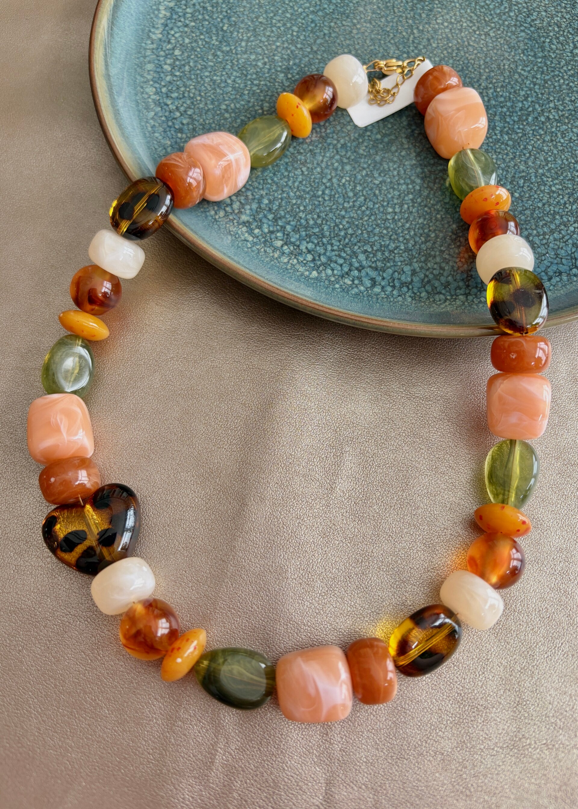 Autumn Glow - ketting Honey Drop