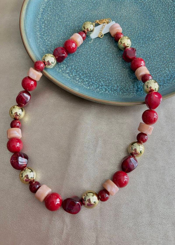Autumn Glow - ketting Special - Rood