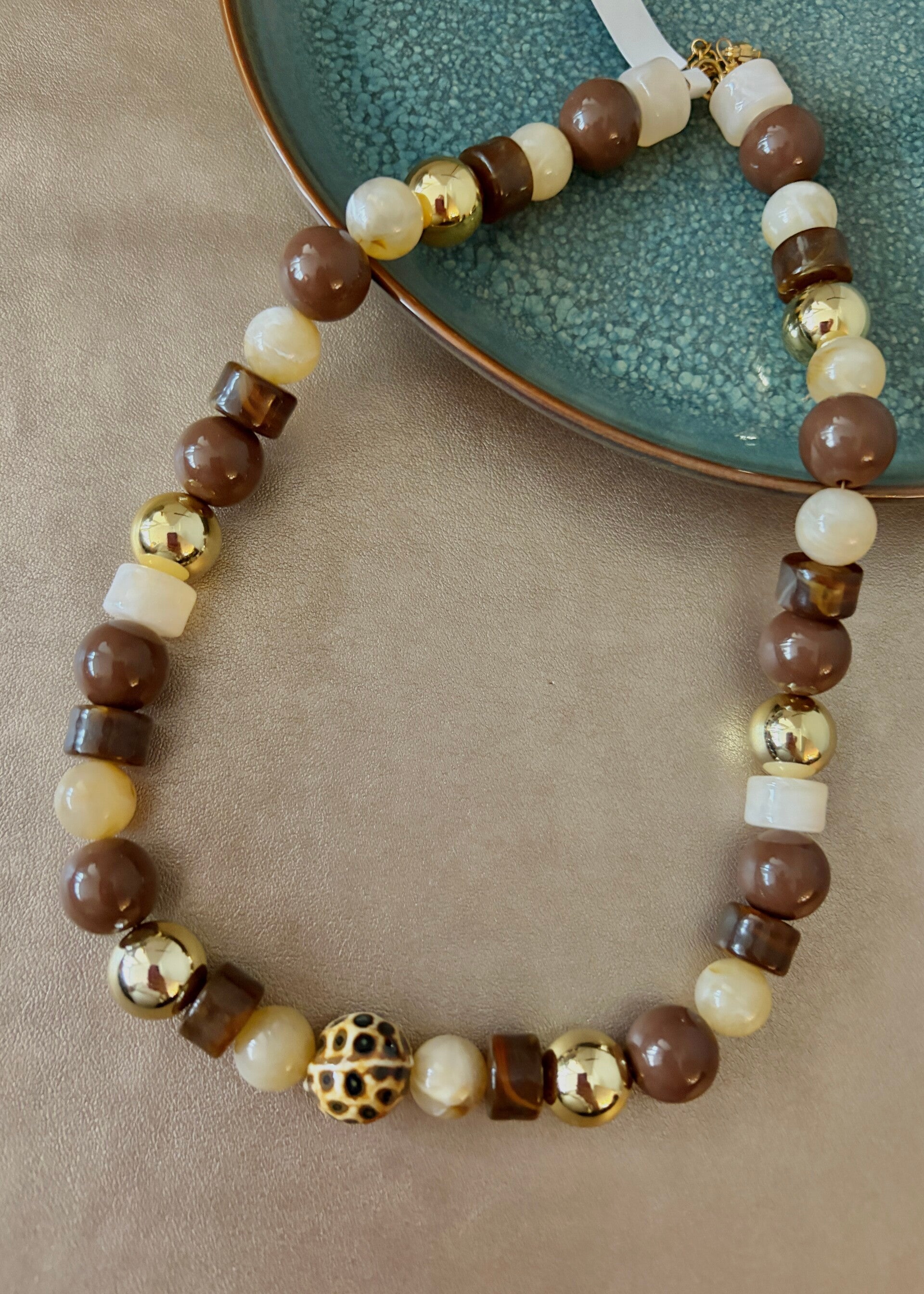 Autumn Glow - ketting Special - Bruin