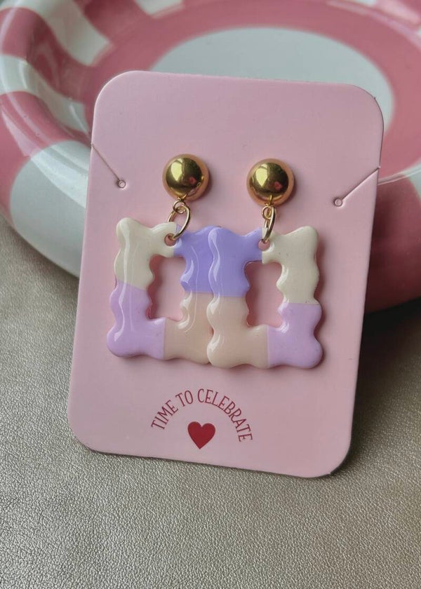 Oorbellen Bloom - Cookie Pastel