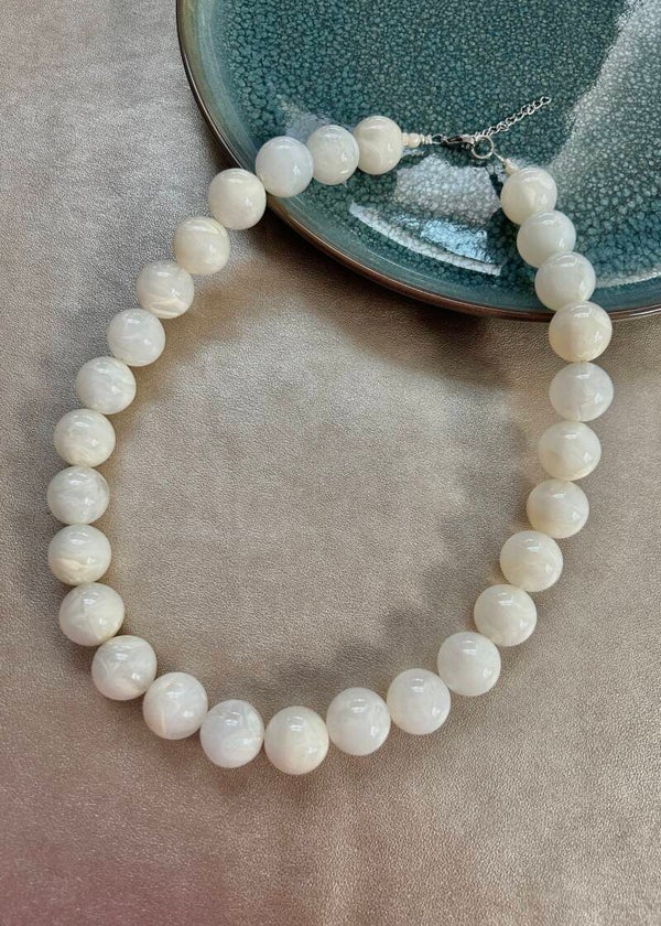 Bloom Crush Ketting - Beige