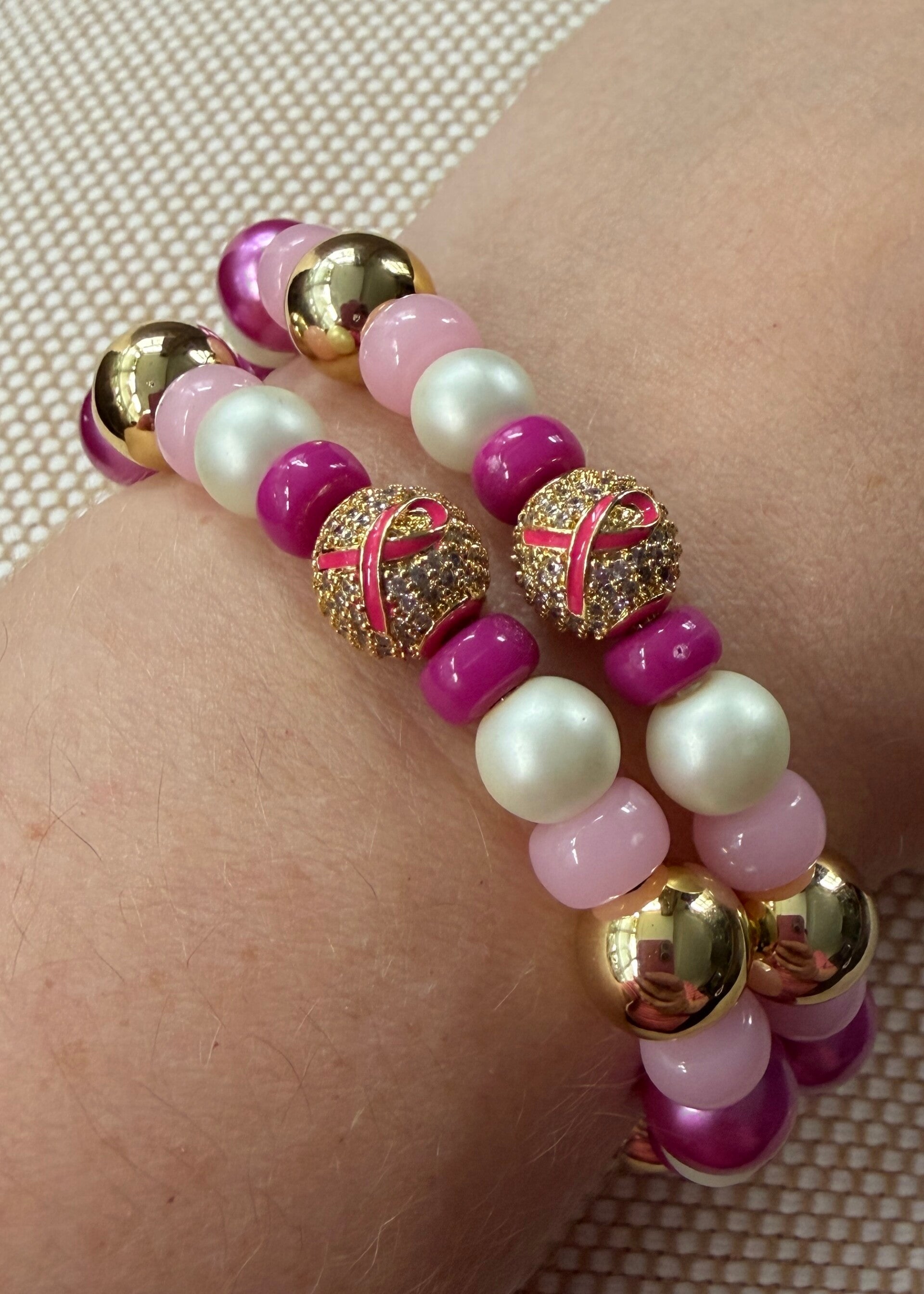 Armband Pink Ribbon Special