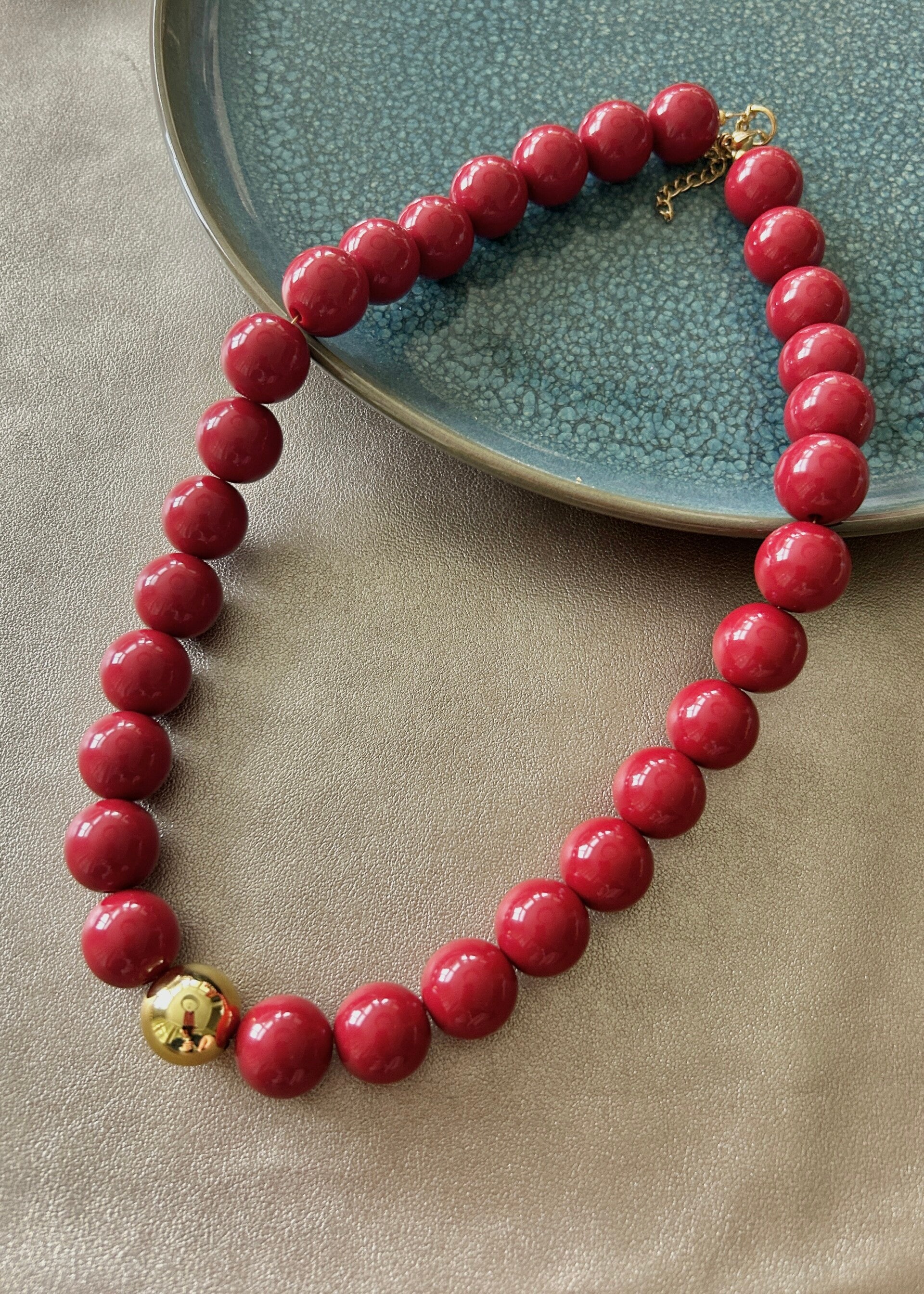 Bloom Crush Ziss ketting - met Gouden of Zilveren Touch -diverse kleuren