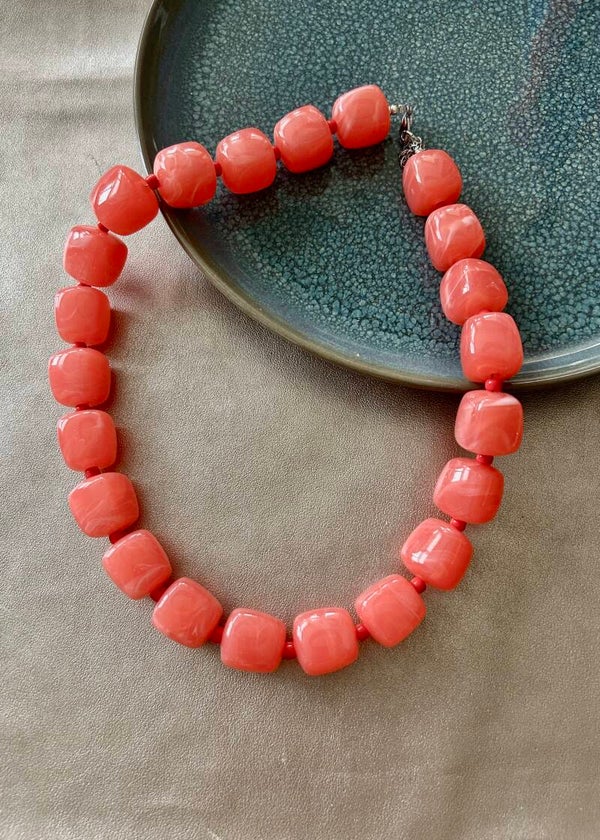 Bloom Magnolia Ketting - Koraal