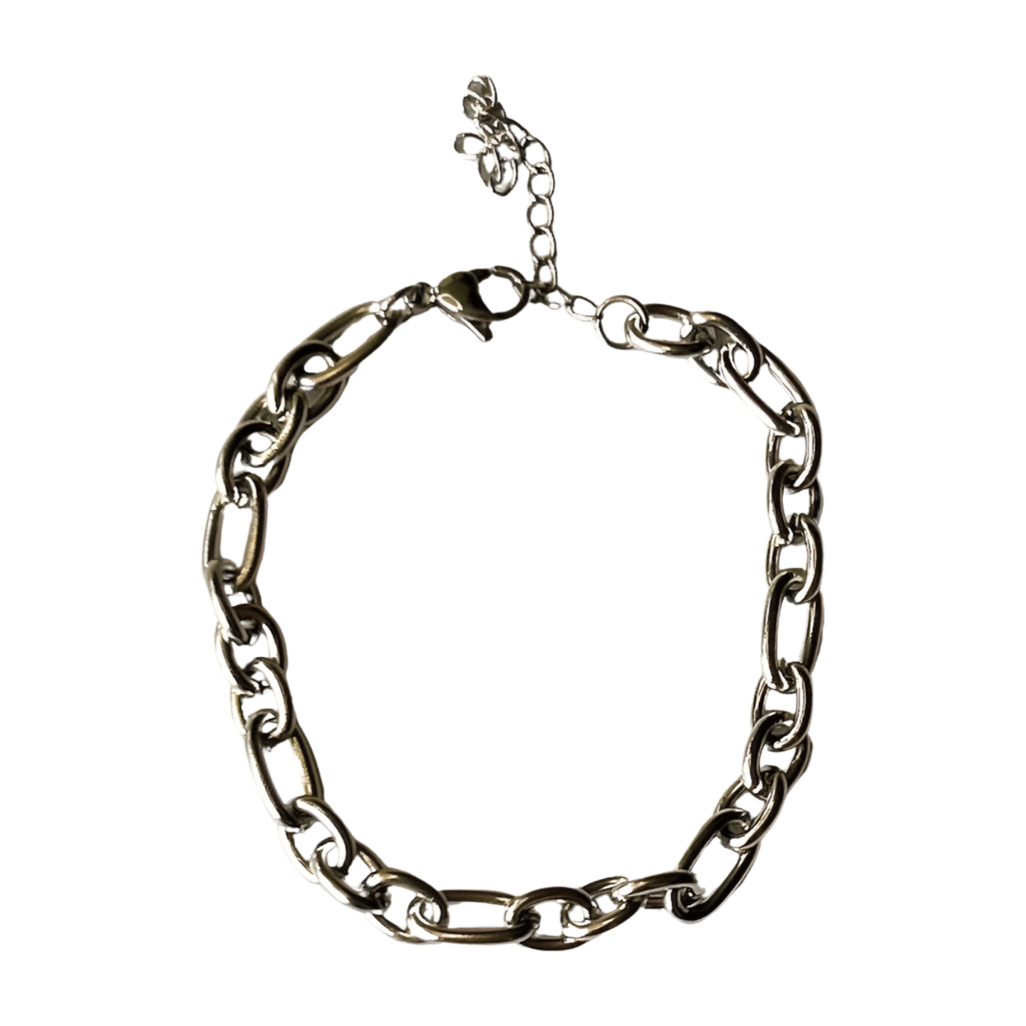 Schakelarmband Ziss - Zilver groot