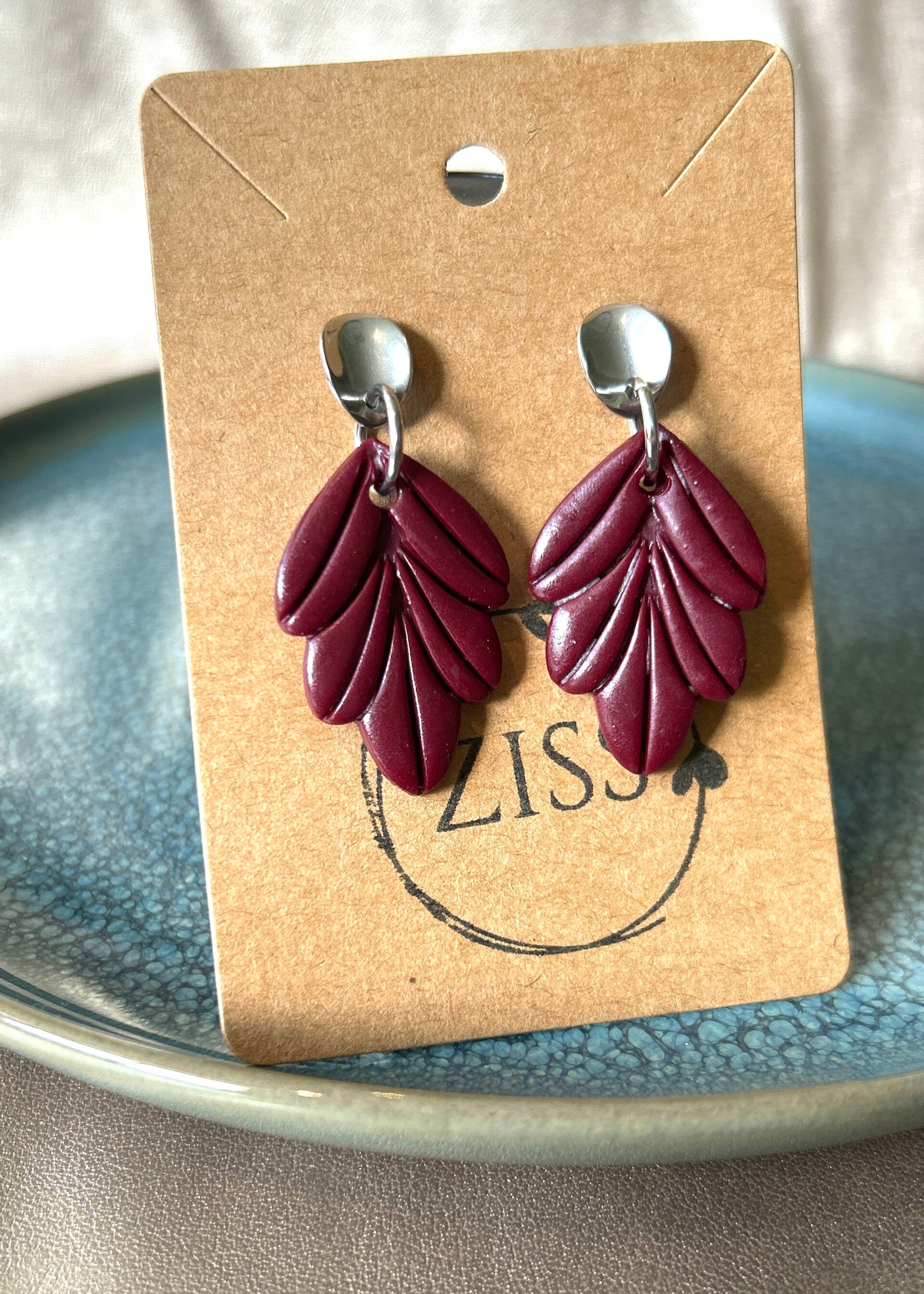 Oorbellen Ziss - Flora Zilver - diverse kleuren