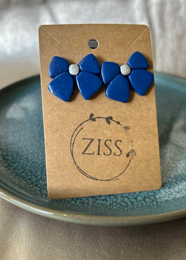 Oorbellen Ziss - Strik Zilver - diverse kleuren