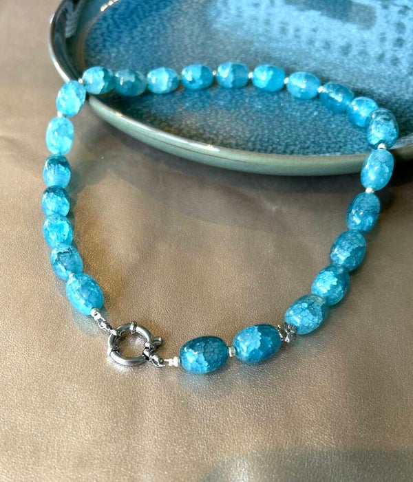 Ketting Ziss - Rosa Blue